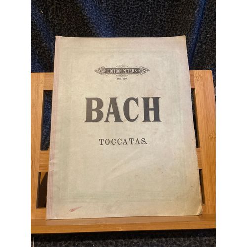 Jean-Sbastien Bach Toccatas Pour Clavier Partition ditions Peters N210