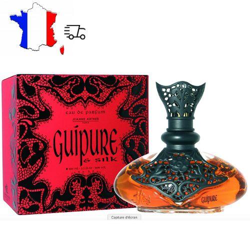 Jeanne Arthes - Parfum Femme Guipure Silk - Eau De Parfum - Flacon Vaporisateur 100 Ml - Fabriqu En France  Grasse