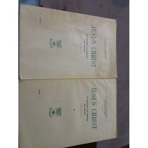 Jesus Christ Sa Personne,Son Message,Ses Preuves   de r.p leonce de grandmaison  Format Beau livre 