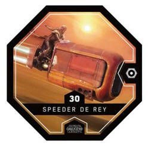 Jeton Carte Cosmic Shell E. Leclerc 30 Speeder De Rey Le Rveil De La Force Defi Action 2016