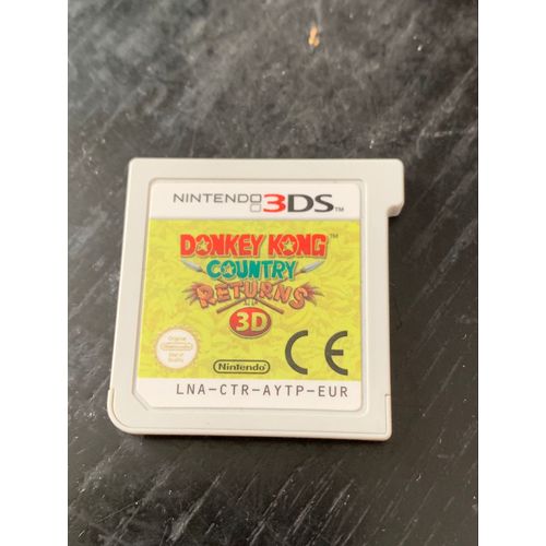Jeu 3 Ds .. Donkey Kong Country Returns .3d .Attention.Sans Bote 