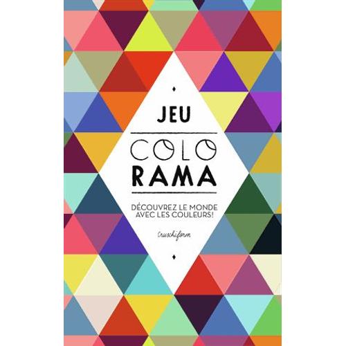 Jeu Colorama - Dcouvrez Le Monde Avec Les Couleurs ! Avec 132 Cartes   de Cruschiform  Format Bote 
