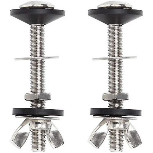 Jeu De 2 Vis Pour Rservoir De Cuvette Wc - Inox, Universelles Goodnice