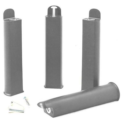 Plast - Jeu De 4 Pieds 22 Cm Gris Pour Cadre  Lattes