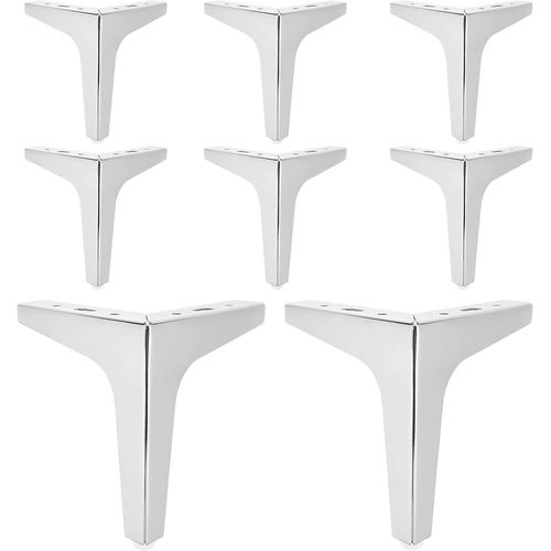 Jeu De 4 Pieds De Meuble Triangulaires, 15 Cm / 6