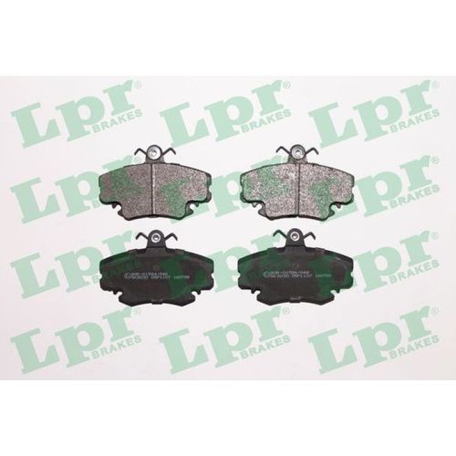 Jeu De 4 Plaquettes De Freins  Disques Avants - Renault Clio Ii Camionnette\Berline Bicorps Trois Ou Cinq Portes (Sb 1.5 Dci (Sb07)  Part. 06/2001