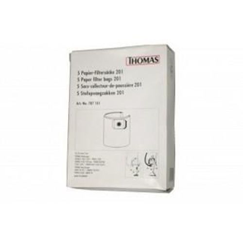 Jeu De 5 Sacs Collecteurs De Poussieres 201 Aspirateur Thomas Power Edition 1520c