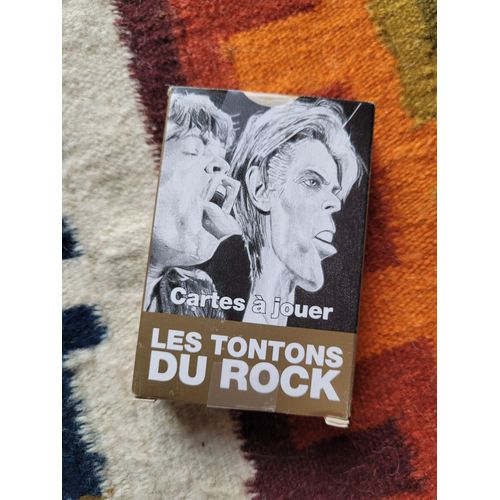 Jeu De 55 Cartes  Jouer : Les Tontons Du Rock. Illustrations De Charles Da Costa. Editions De Tournon 2021