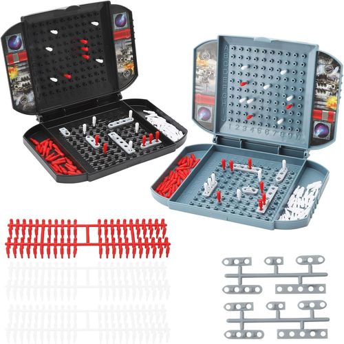 Jeu De Bataille Navale, Jeu De Socit De Stratgie Bataille Navale Jouet, Battleship Jeu De Socit Classique En Petit Format Pour Enfants De 5 Ans Et Plus.[E2581]