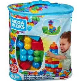 Jeu De Blocs De Construction De 60 Pieces Pour Bebe Et Enfant De 1 A 5 Ans Bleu Rakuten