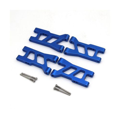 Jeu De Bras De Suspension (A-arms) Avant/arrière En Aluminium Pour Arrma Vendetta 3S BLX - Couleur Argent