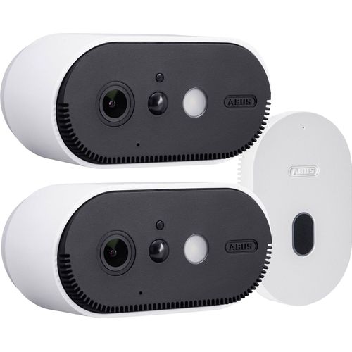 Jeu De Camras De Surveillance Abus Akku Cam Ppic90200 Wi-Fi Ip- Avec 2 Camras 1920 X 1080 Pixels