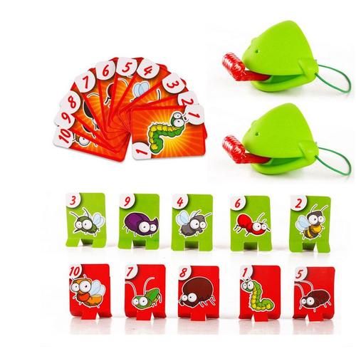 Jeu De Cartes  Lzard Camlon Pour Enfants, 1 Ensemble, Masque De Lzard, Langue Tournante, Jeu De Socit Pour Enfants, Jouets De Fte En Famille, Nouveaut, Amusant, De Bureau