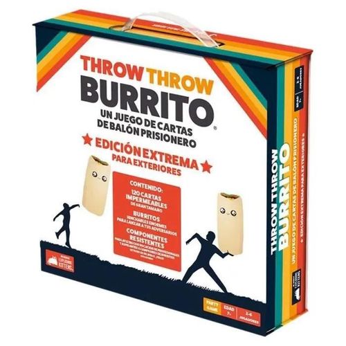 Jeu De Cartes - Asmodee - Exploding Kittens Throw Burrito Ed. - Extrieur - Mixte