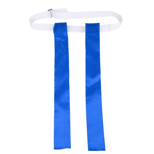 Jeu De Chasse Au Ruban Colore Pour Enfants, Equipement De Sport De Plein Air, Jouets (Bleu)