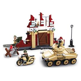 JEU DE CONSTRUCTION COMPATIBLE LEGO SLUBAN WWII 2EME GUERRE MONDIALE TANK ALLEMA 