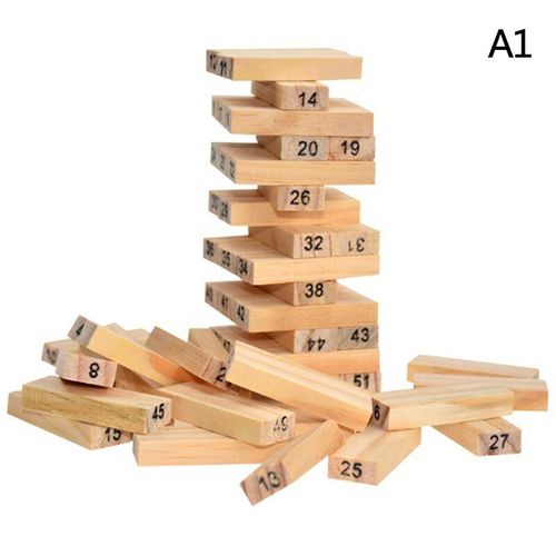 Jeu De Construction Jenga Numrique En Bois Pour Enfant, Jouet Cratif, Mode, Divertissement, Intelligence, Interaction, Jeu De Cerveau