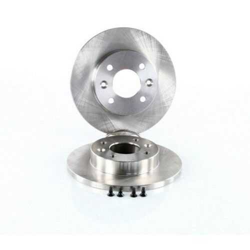 Jeu De Deux Disques De Freins Avants Pleins - Renault Clio Ii Camionnette\Berline Bicorps Trois Ou Cinq Portes (Sb 1.9 D (Sb0e)  Part. 09/1998