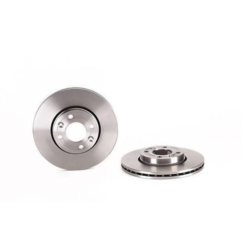 Jeu De Deux Disques De Freins Avants Ventils - Renault Kangoo \ Grand Kangoo Ii (Kw0\1_) 1.5 Dci 75 (Kw07, Kw10, Kw04)  Part. 11/2012
