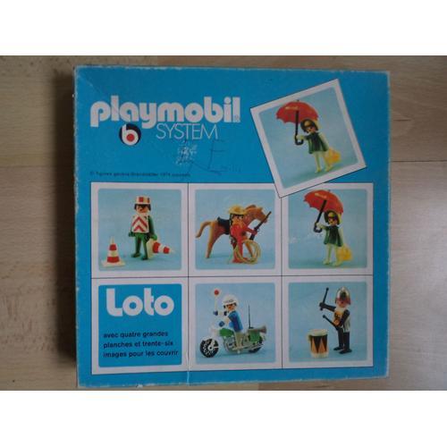 Jeu De Loto Playmobil Vintage Complet 36 Cartes Et 4 Planches Annes 70
