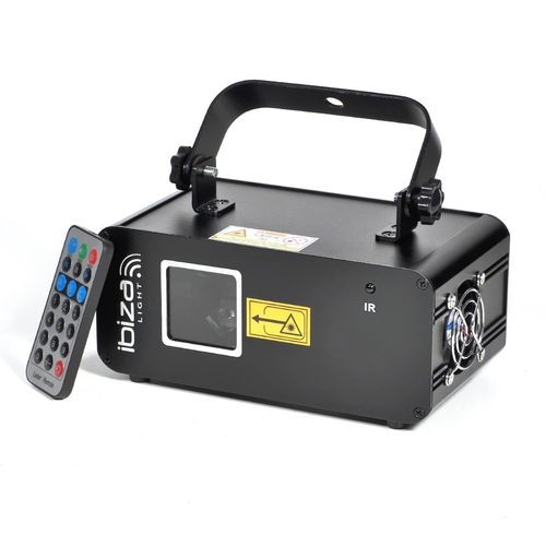 Jeu de lumire type Laser 60MW Vert DMX - IBIZA LIGHT LZR60G