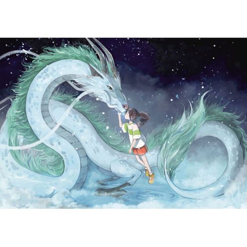 Jeu De Puzzle 1000 Pieces Spirited Away Pour Enfants Et Adultes