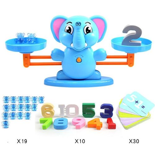 Jeu De Socit De Correspondance Des Maths, Singe, Chat, Balance Des Nombres, Jeu ducatif Pour Enfants, Pour Apprendre  Ajouter Et  Soustraire