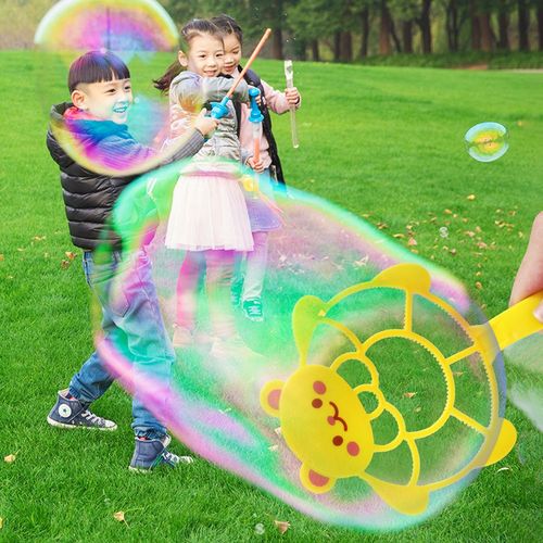 Jeu De Soufflage D'eau 6 Pices/Ensemble, Bulle De Savon, Ensemble De Baguettes, Jouets D'extrieur, changes Parent Enfant, Bulle Gante Interactive
