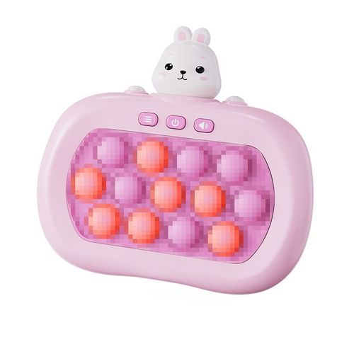 Jeu De Soulagement De Stress Pop It Pour Enfants Avec 13 Clavures Jouet De Souris  Emporter Pour Diverses Occisions Couleur: Lapin