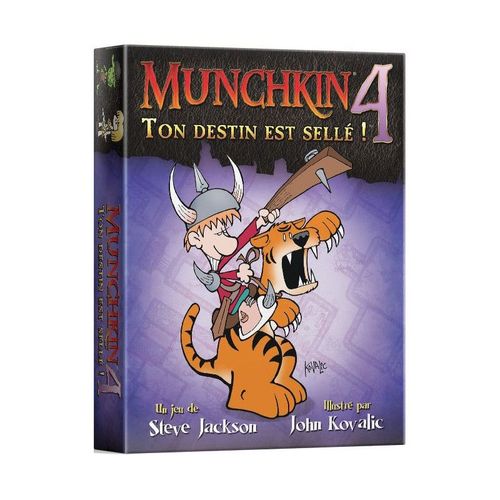 Jeu De Stratgie Asmodee Munchkin 4 Ton Destin Est Scell Extension