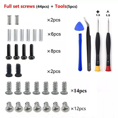 Jeu De Vis De Complet Kit De Rparation  Ressort Pour Nintendo Switch Console Joycon Gauche Droite Outils Accessoires - Type For Joycon Set