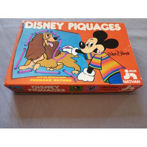 Jeu - Disney Piquage - Trs Bon Etat