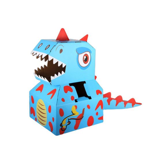 Jeu Interactif Parent-Enfant, Casque De Dinosaure, Puzzle Fait  La Main, Origami, Jouet D'Entranement