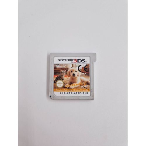 Jeu Nintendo 3ds Nintendogs +Cats Golden Retriver & New Friends En Loose 