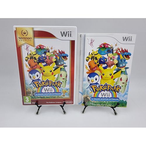 Jeu Nintendo Wii Pokpark Wii : La Grande Aventure De Pikachu (Nintendo Selects) En Boite, Complet