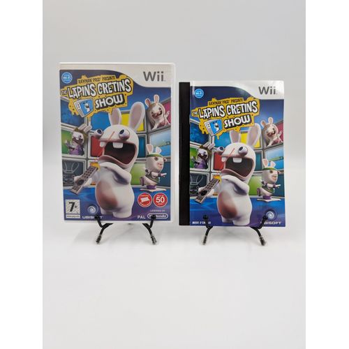 Jeu Nintendo Wii Rayman Prod Presente The Lapins Cretins Show En Boite, Complet