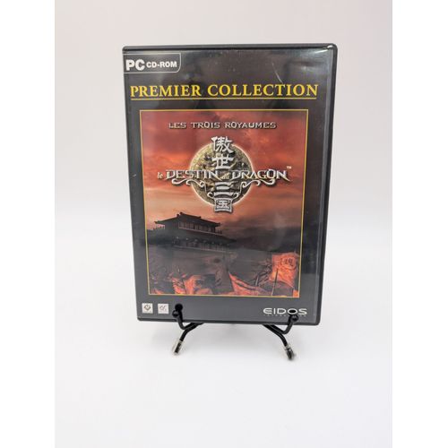 Jeu Pc Les Trois Royaumes : Le Destin Du Dragon (Premier Collection) En Boite, Sans Notices