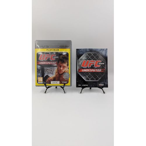 Jeu Playstation 3 Ufc Undisputed 2009 (Platinum) En Boite, Complet