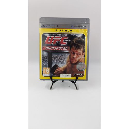 Jeu Playstation 3 Ufc Undisputed 2009 (Platinum) En Boite, Sans Notices