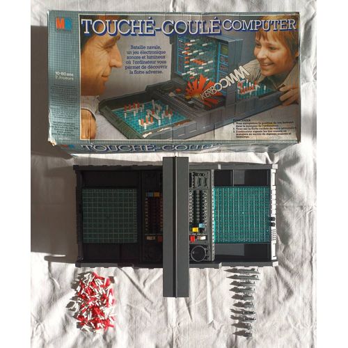Jeu Touch?� Coul?� Computer MB ??lectronique Ancien Vintage Collection Bataille Navale | Rakuten