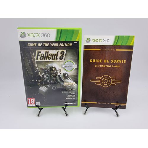 Jeu Xbox 360 Fallout 3 : Game Of The Year Edition (Goty) En Boite, Complet