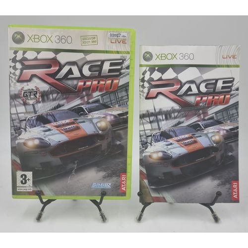 Jeu Xbox 360 Race Pro En Boite, Complet (Jaquette Plastique Abme)