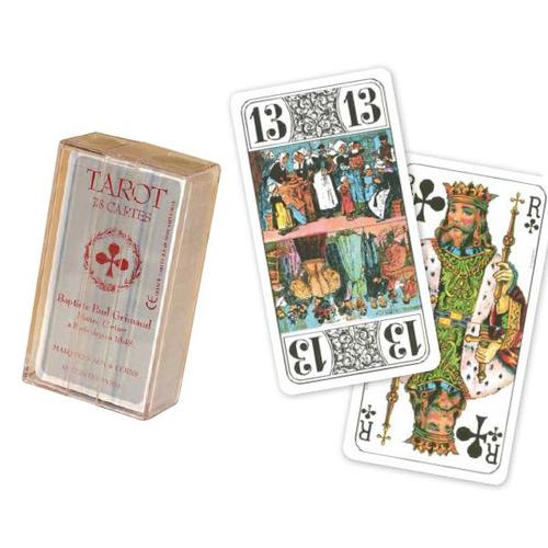 Jeux De 78 Cartes Tarot De Luxe Grimaud En Boîte Cristal | Rakuten