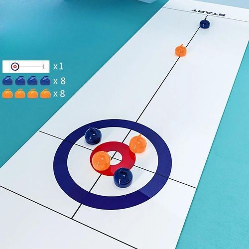 Jeux De Socit Amusants Pour La Famille, Jeu De Curling De Table Interactif, Jeu De Dveloppement Shuffleboard, Jouet ducatif--High-End Version
