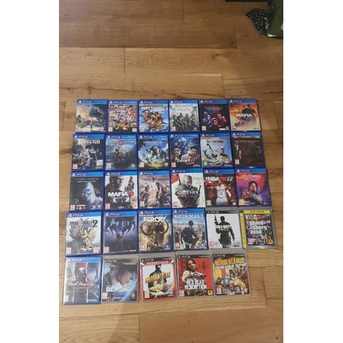 Jeux Vidos Ps4 (Gta Iv - Farcry - Prey ...) Et Ps3 (Beyond - Driver - Borderlands....)