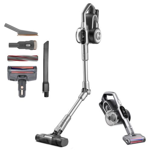 JIMMY H10 Flex Aspirateur  main sans fil aspiration 245AW, 4 modes de nettoyage, godet  poussire 0,6 L, batterie 2500 mAh