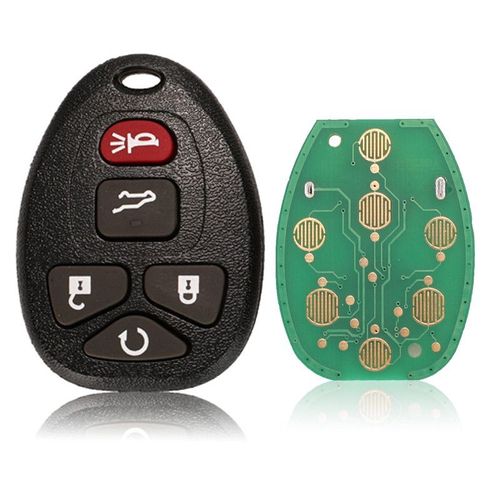 Jingyuqin 315mhz Ouc60270 5/6 Boutons Tlcommande Entre Sans Cl Voiture Porte-Cls Pour Buick Chevrolet Cadillac Gmc Saturn - Type 5 Buttons #A