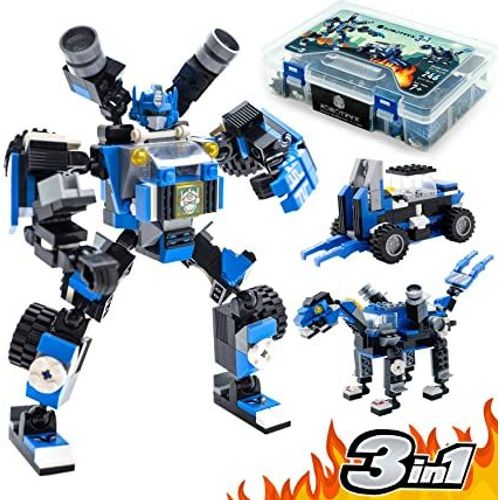 Jitterygit Robot Jouet | 3 En 1 Set Cratif Et Divertissant