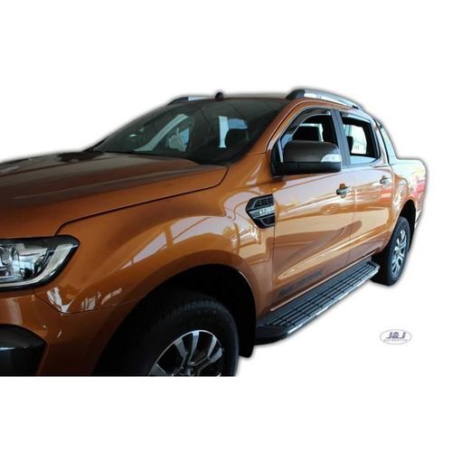 Dflecteurs D'air - J&j Automotive - Heko - Fum - Installation Facile - Pour Ford Ranger 2012-2023