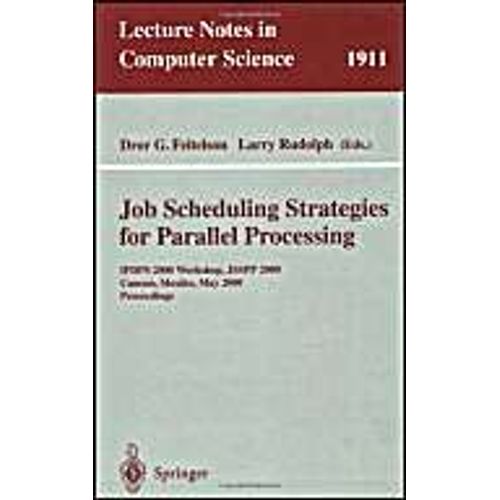 Job Scheduling Strategies For Parallel Processing    Format Broch 